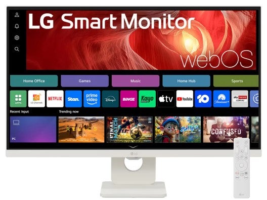LG 27U731SA-W 27 inch 4K UHD Smart Monitor